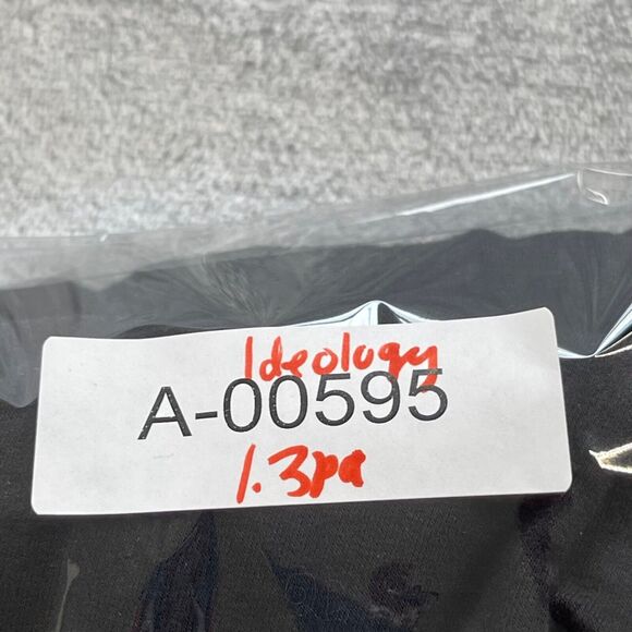 Ideology Joggers 3X Black Rayon Knit with Velour Tuxedo Stripe Pants Inseam 28" - Picture 9 of 10